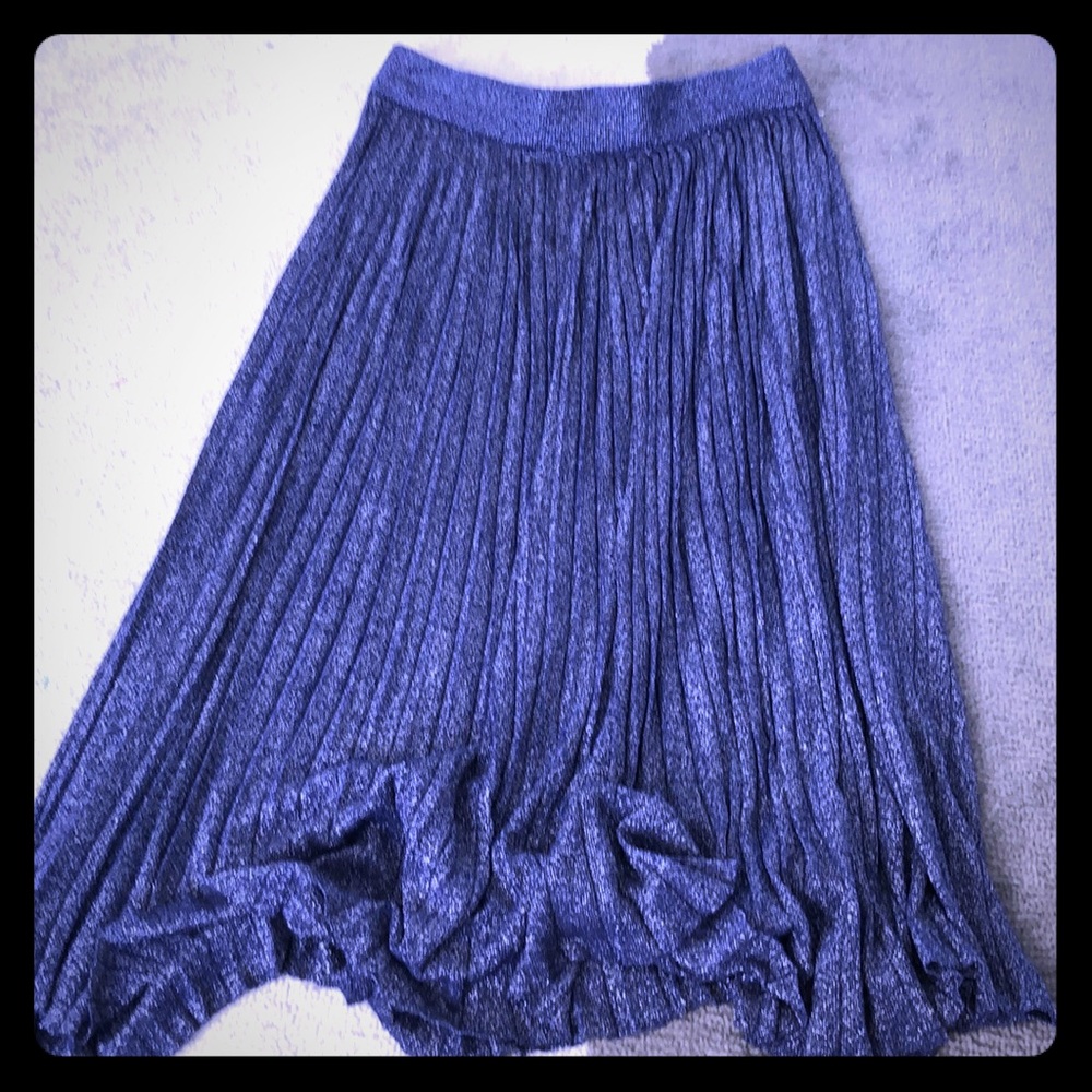 Lovely Club Monaco pleated glitter skirt!